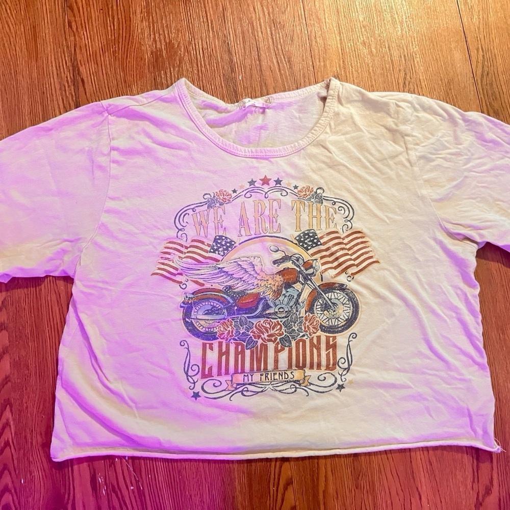 Altar’s State crop graphic tee - small